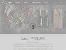 Tablet Screenshot of casalivini.it
